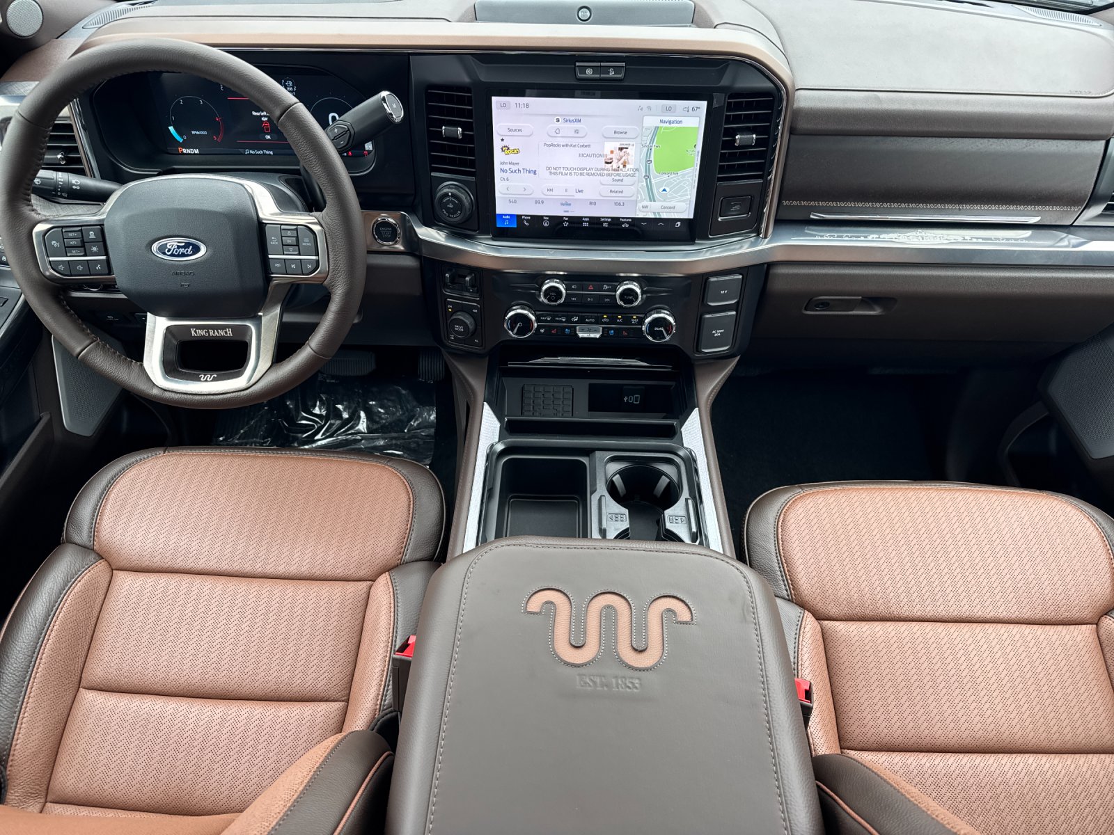 New 2026 Star White Metallic Tri-Coat Ford F-350® King Ranch® image 12