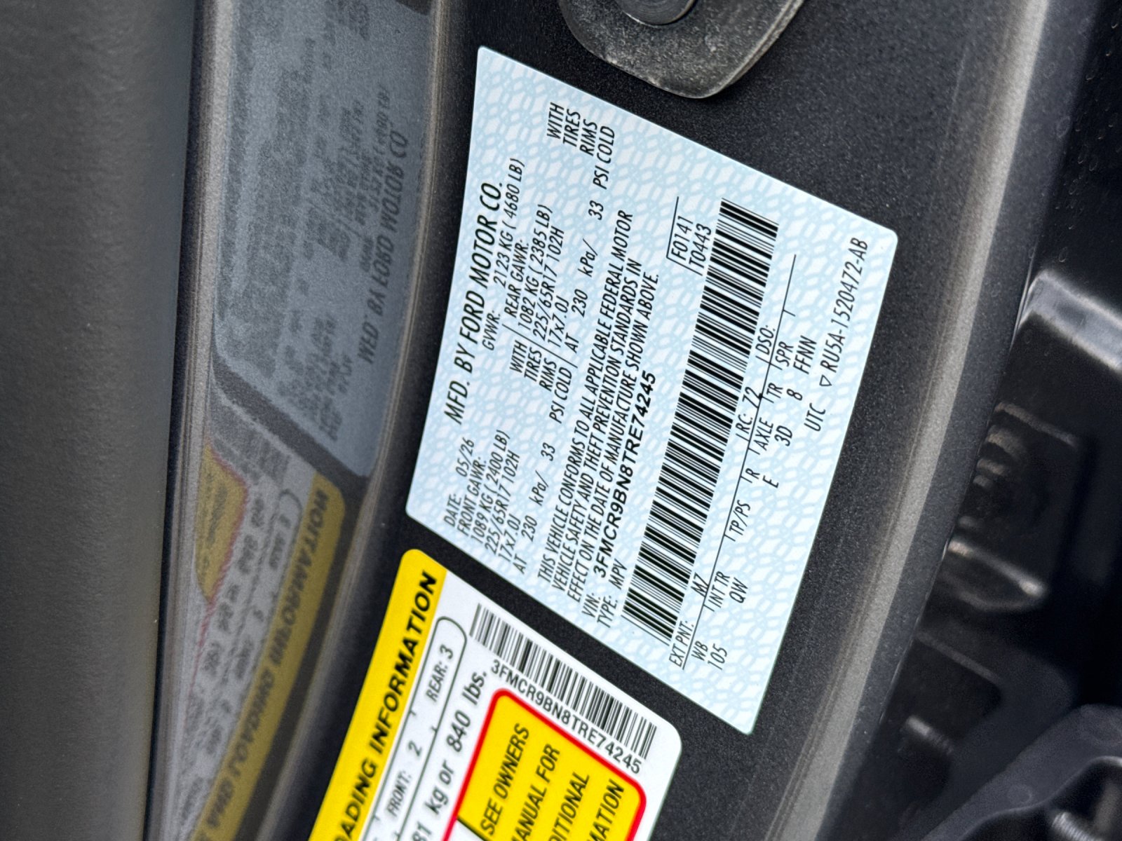 New 2026 Carbonized Gray Metallic Ford Big Bend® image 27