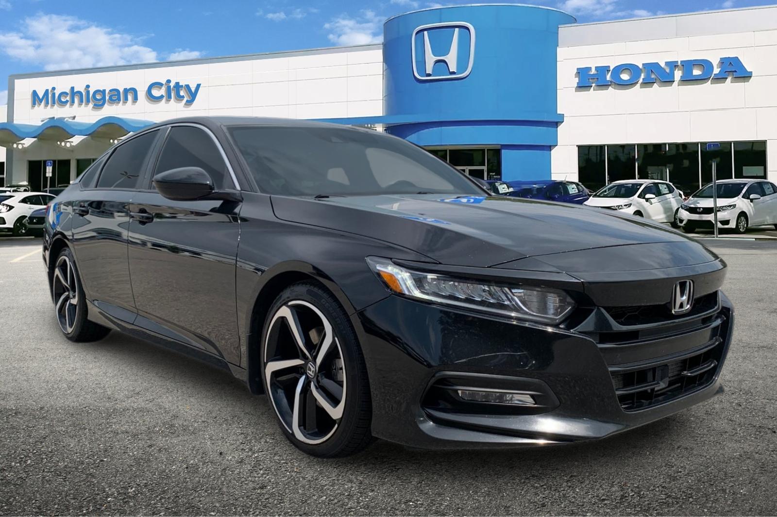 Certified Used 2018 Black Honda Sport 2.0T image 5