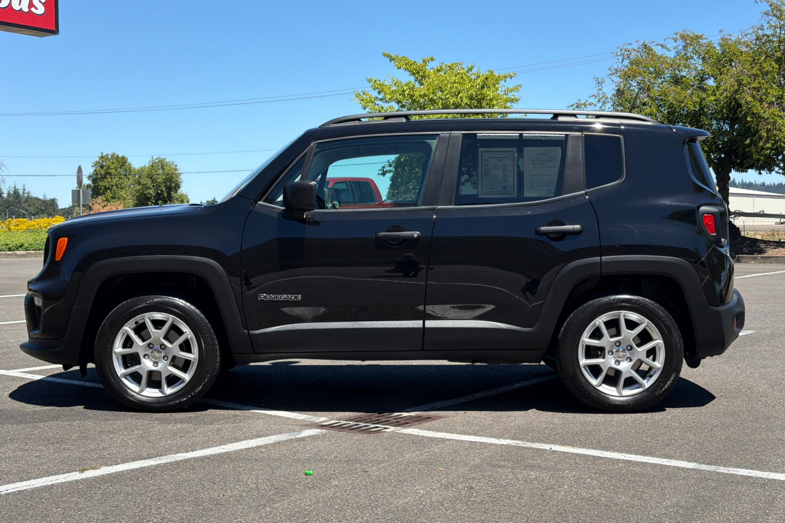 Used 2019 Black Clearcoat Jeep Sport image 7