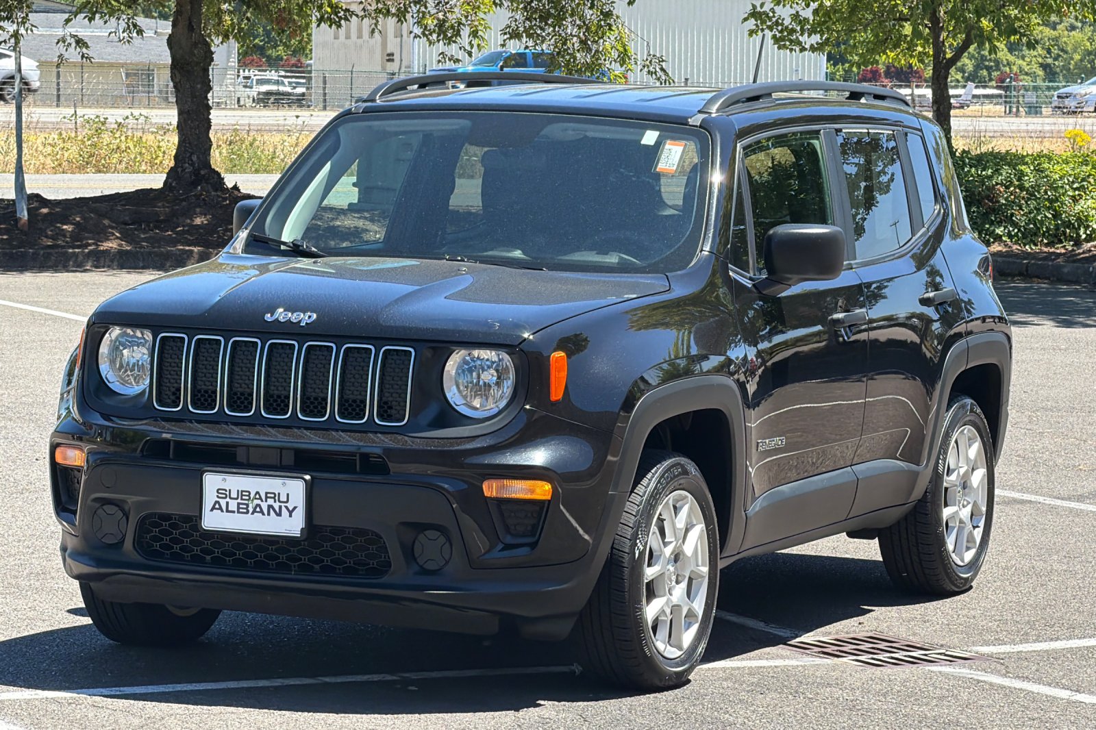 Used 2019 Black Clearcoat Jeep Sport image 8