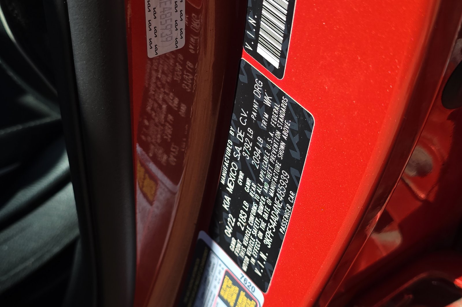 Used 2022 Red Kia GT-Line image 24