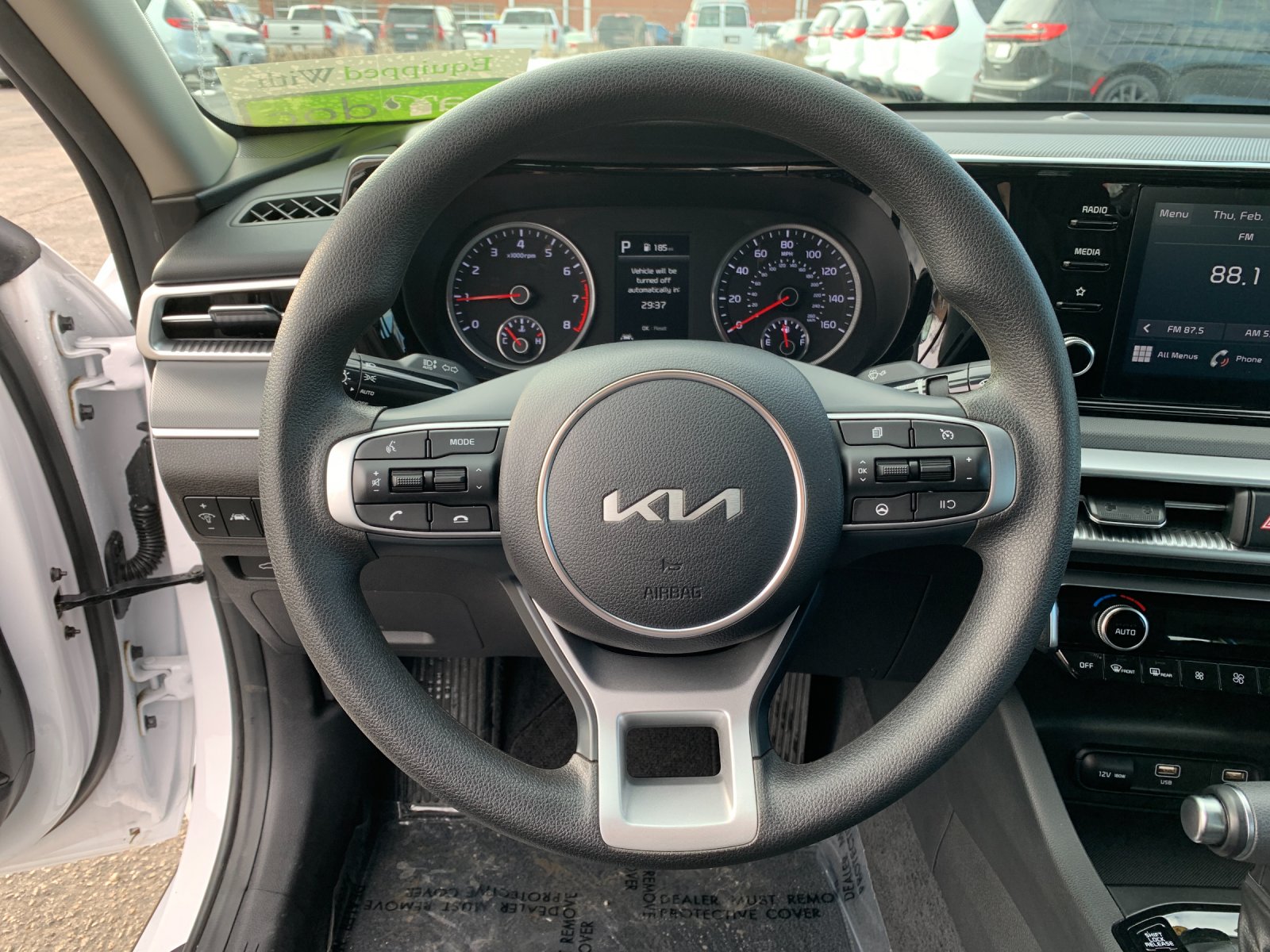 Used 2024 White Kia LXS image 24