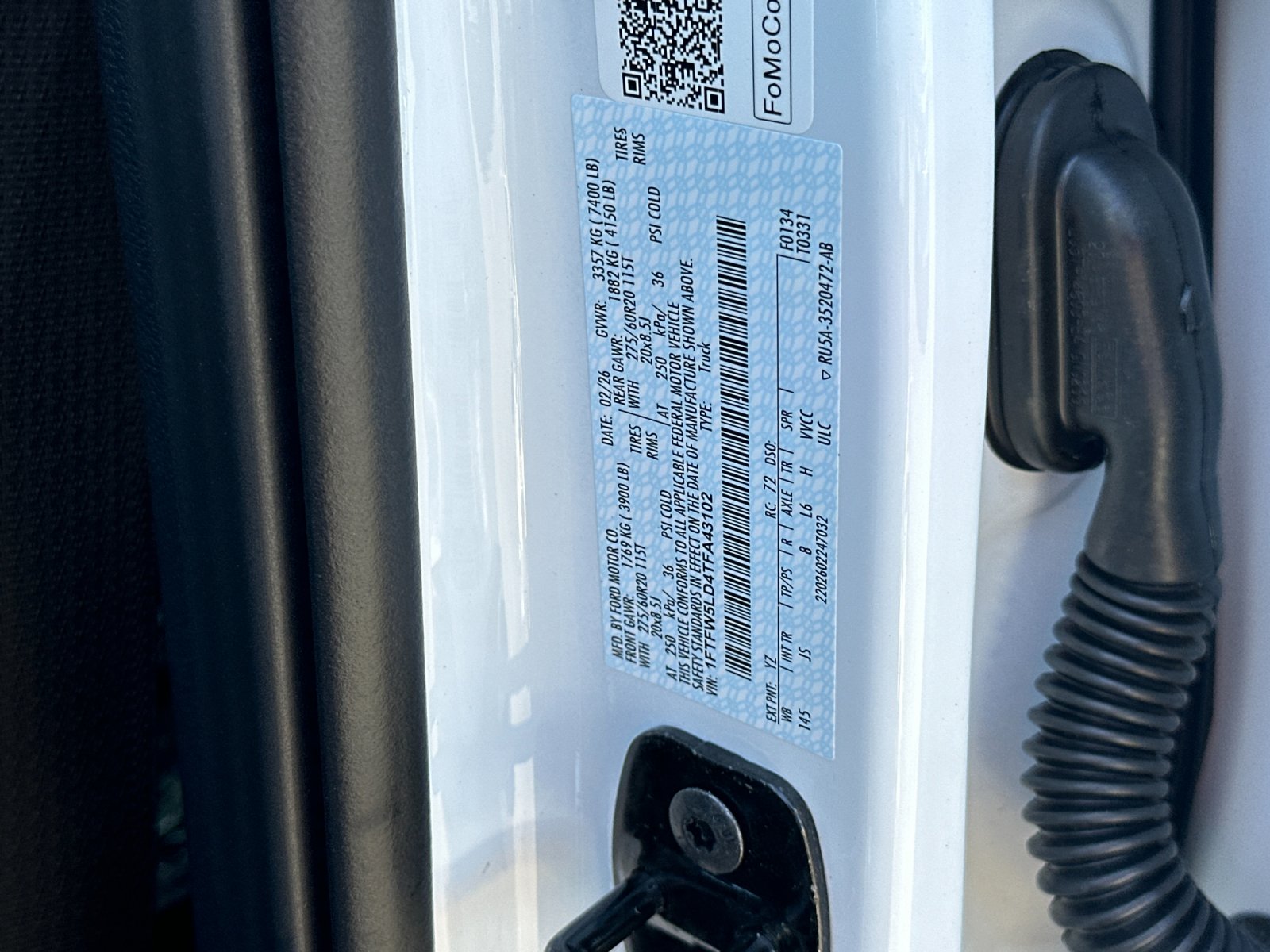 New 2026 Oxford White Ford Lariat® image 27