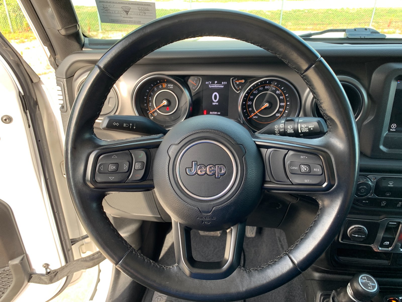 Used 2022 White Jeep Sport S image 28