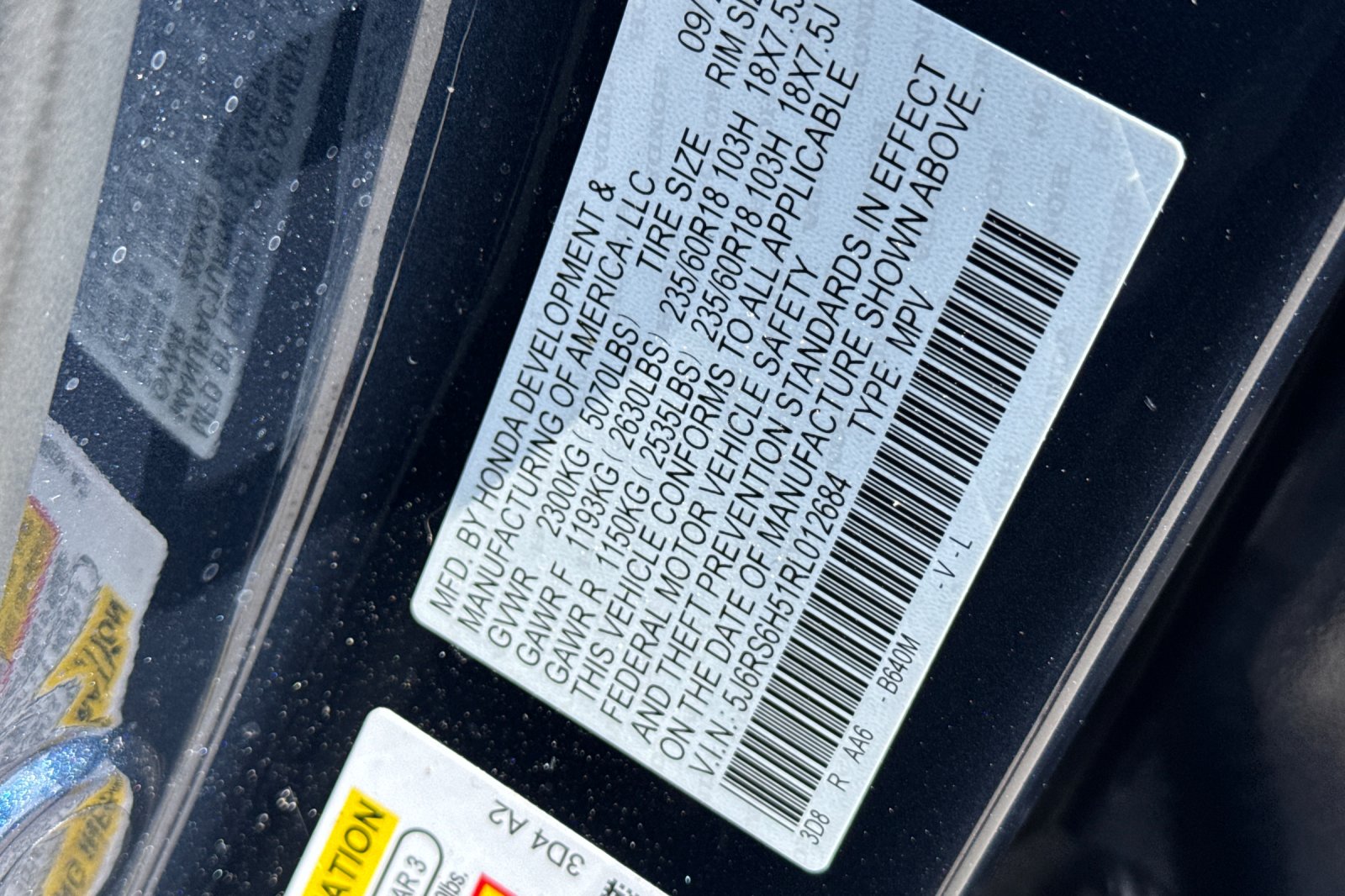 Certified Used 2024 Canyon River Blue Metallic Honda HYBRID AWD SPORT image 28