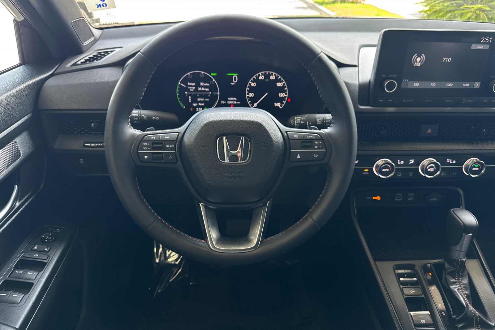 Certified Used 2024 Canyon River Blue Metallic Honda HYBRID AWD SPORT image 14