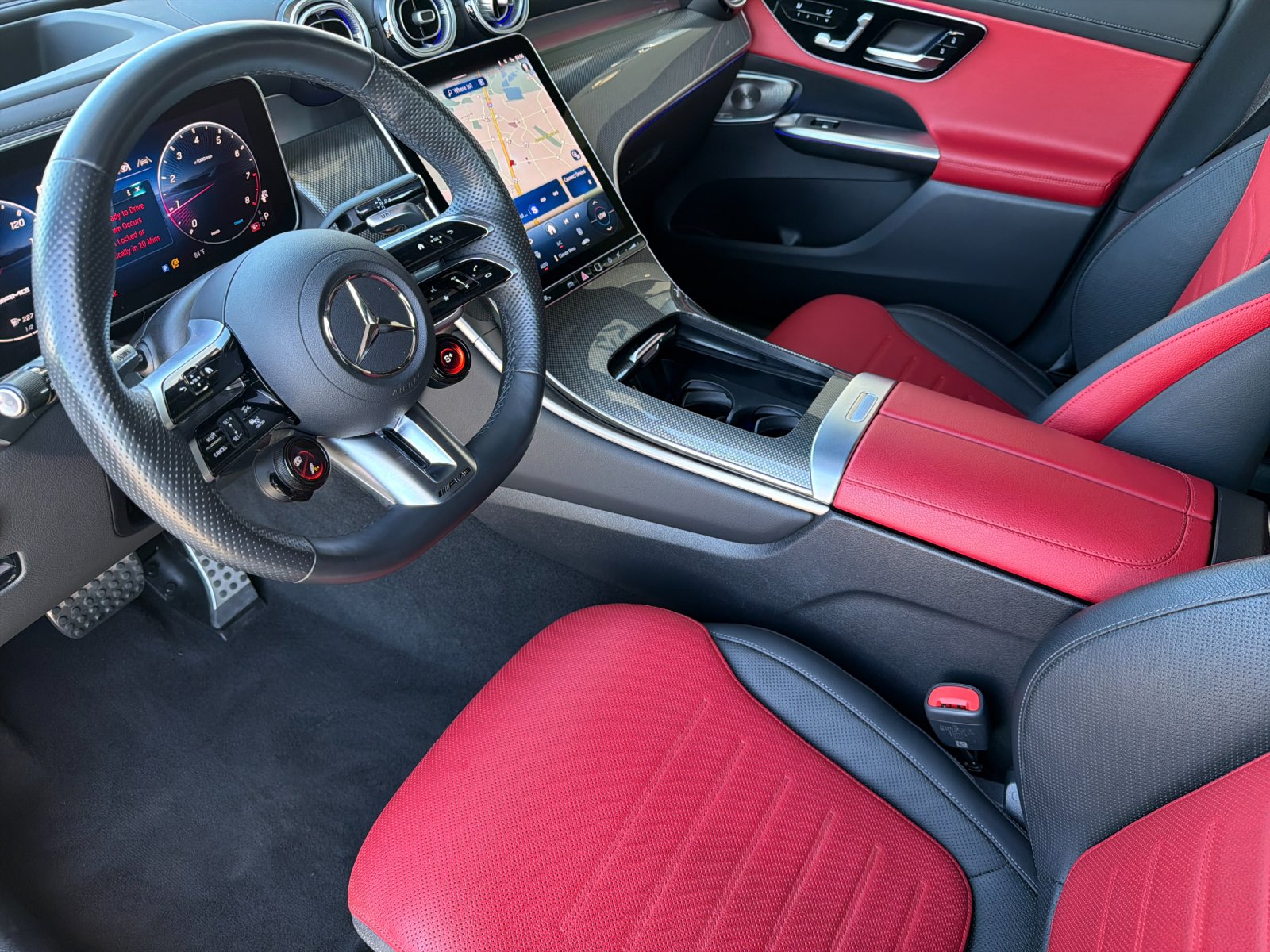 Certified Used 2025 Polar White Mercedes-Benz GLC 43 AMG® 4D Sport Utility 4MATIC®  image 11