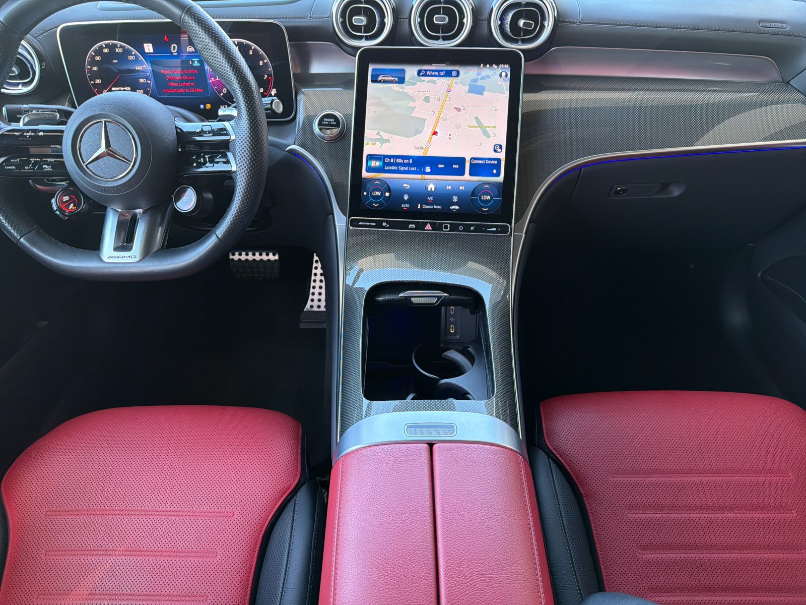 Certified Used 2025 Polar White Mercedes-Benz GLC 43 AMG® 4D Sport Utility 4MATIC®  image 17