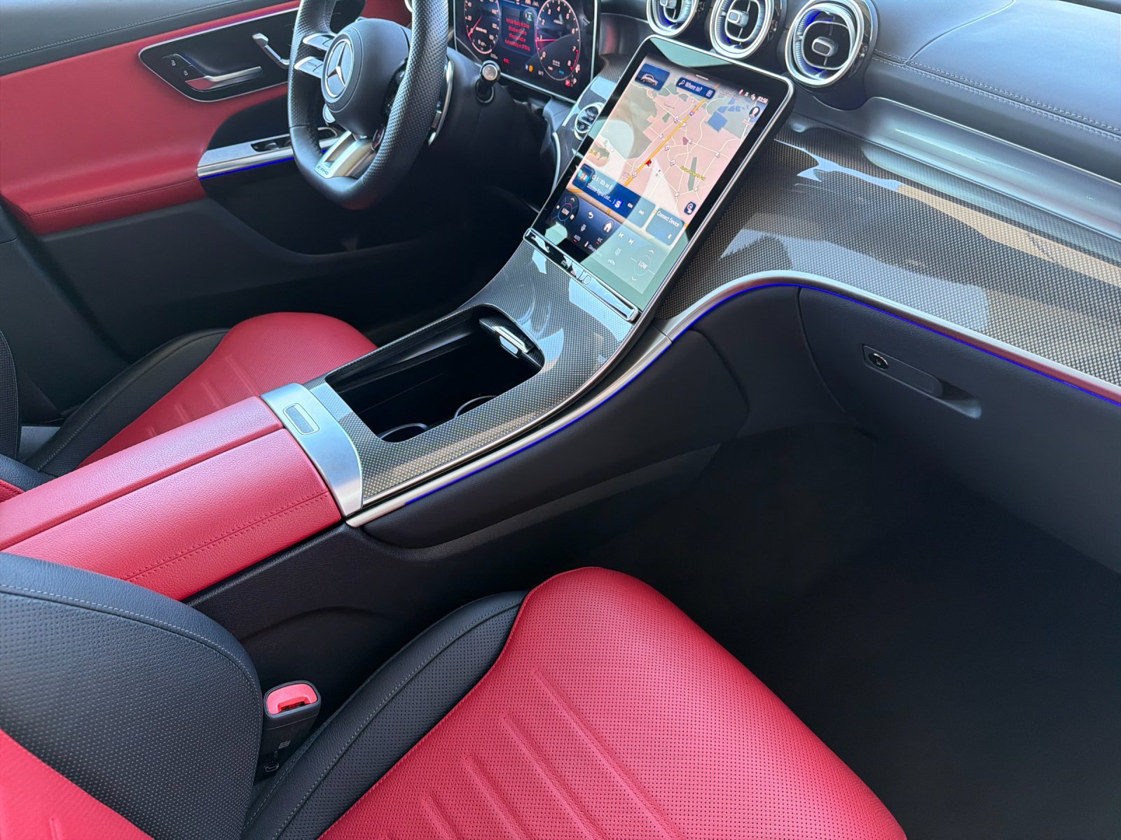 Certified Used 2025 Polar White Mercedes-Benz GLC 43 AMG® 4D Sport Utility 4MATIC®  image 20