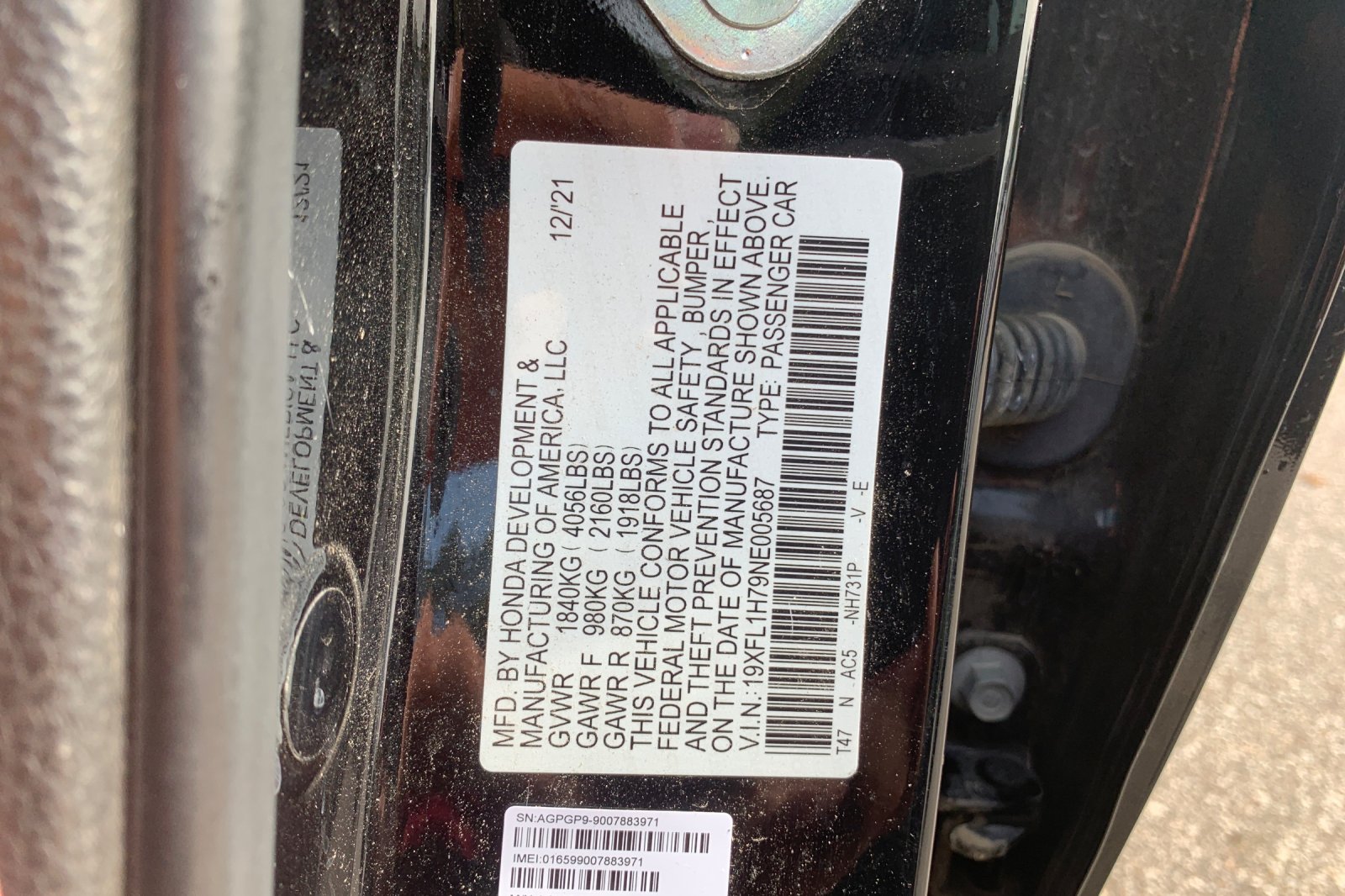 Certified Used 2022 Black Honda EX-L image 33