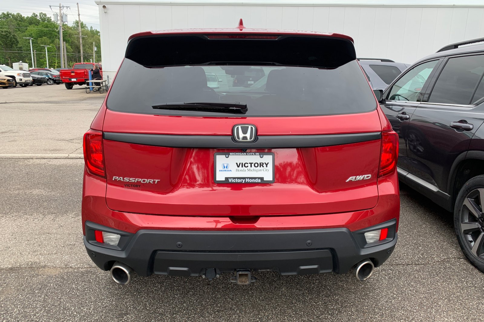 Certified Used 2023 Radiant Red Metallic II Honda EX-L image 3