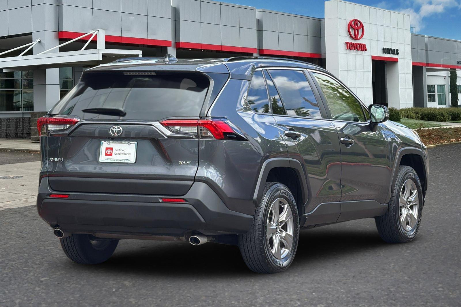 Certified Used 2023 Magnetic Gray Metallic Toyota XLE image 4