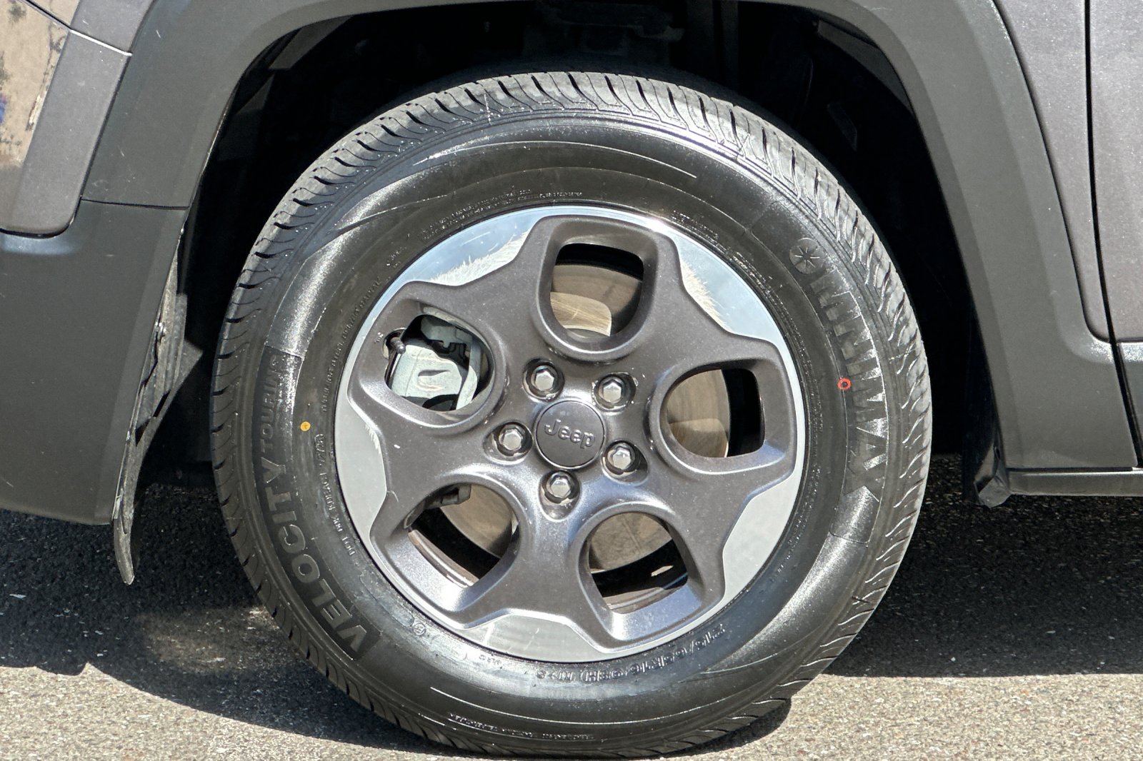 Used 2017 Gray Jeep Sport image 24
