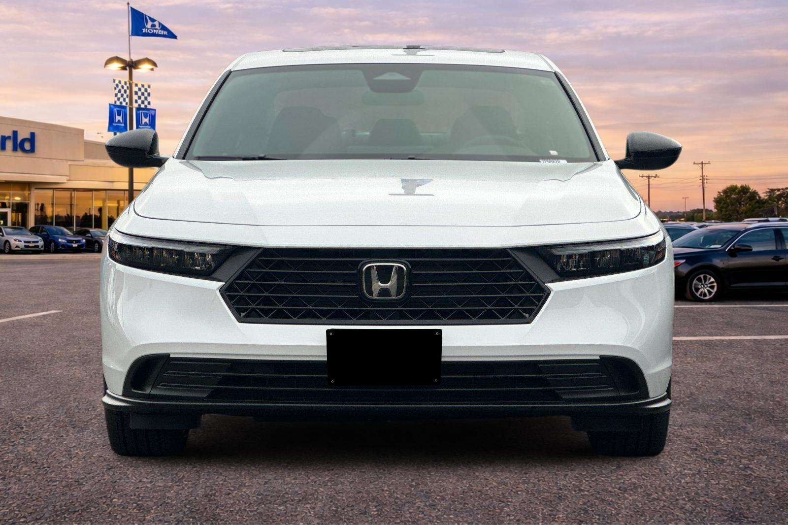 New 2026 Platinum White Pearl Honda Sport image 9