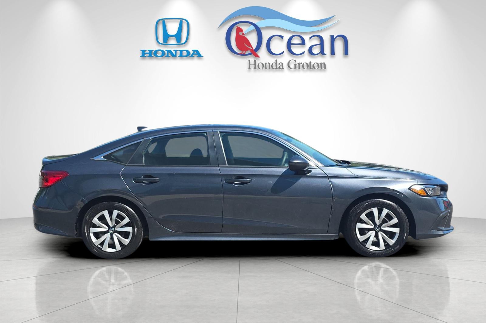 Used 2023 Meteorite Gray Metallic Honda LX image 2
