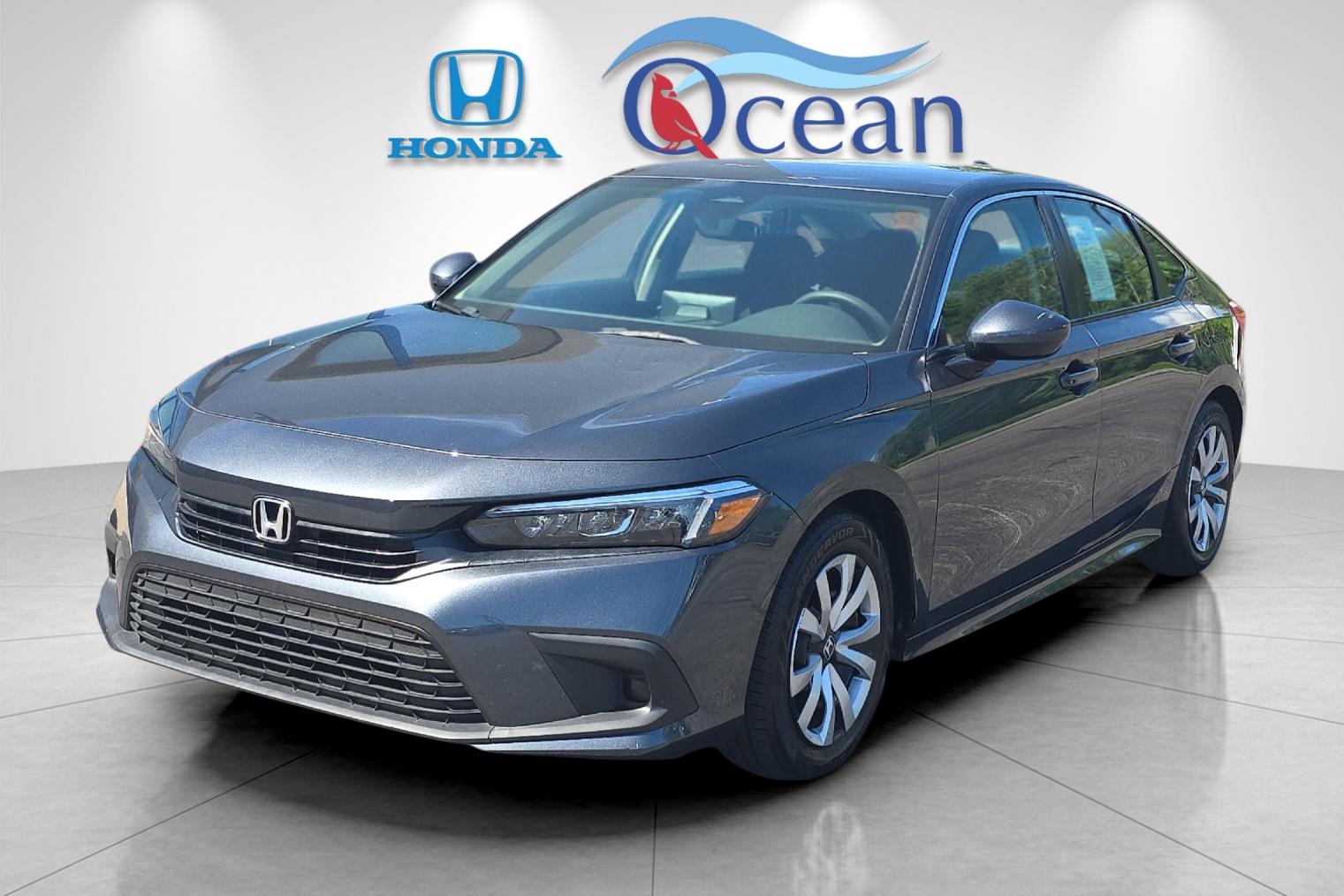Used 2023 Meteorite Gray Metallic Honda LX image 7
