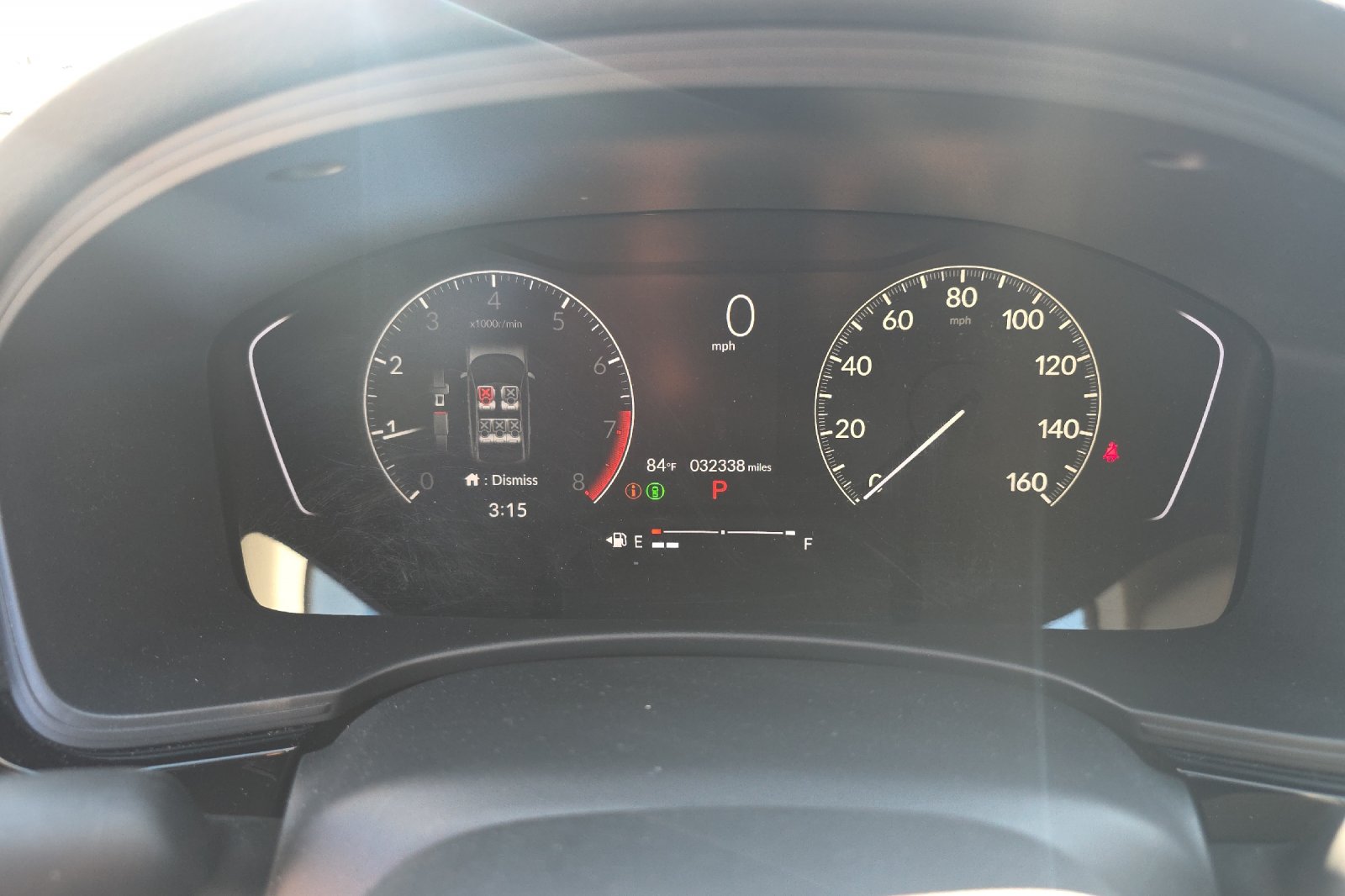 Used 2023 Meteorite Gray Metallic Honda LX image 23