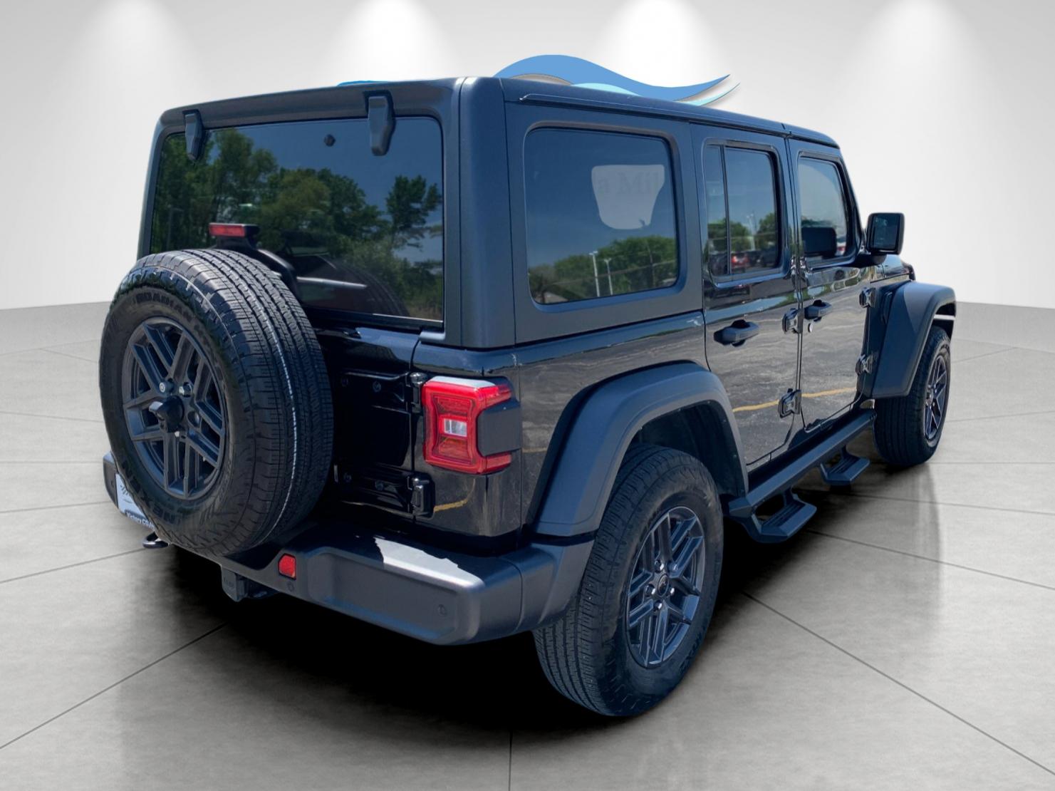 Used 2024 Black Clearcoat Jeep Sport S image 7