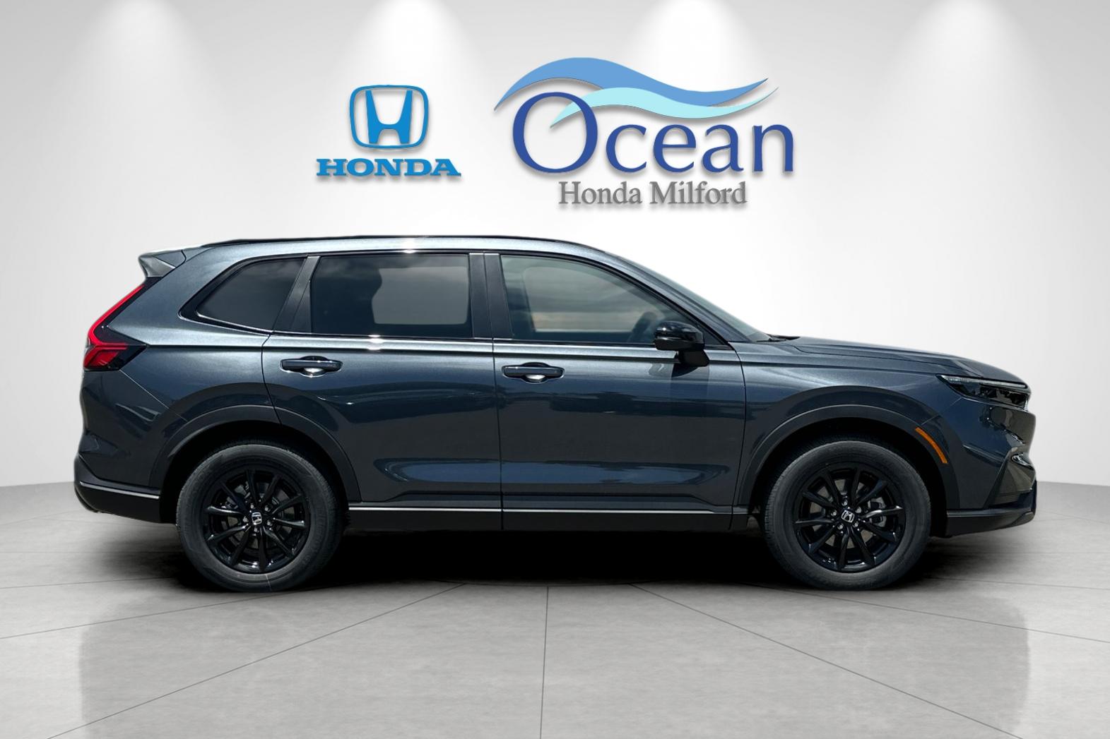 New 2026 Meteorite Gray Metallic Honda AWD Sport Hybrid image 6