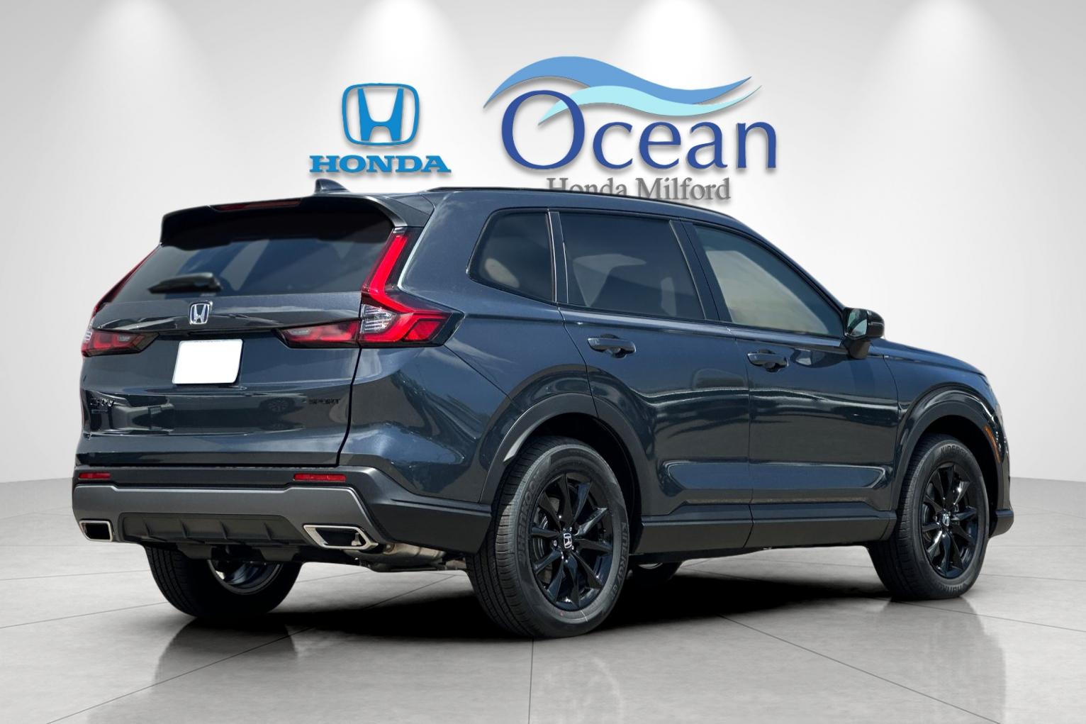 New 2026 Meteorite Gray Metallic Honda AWD Sport Hybrid image 5