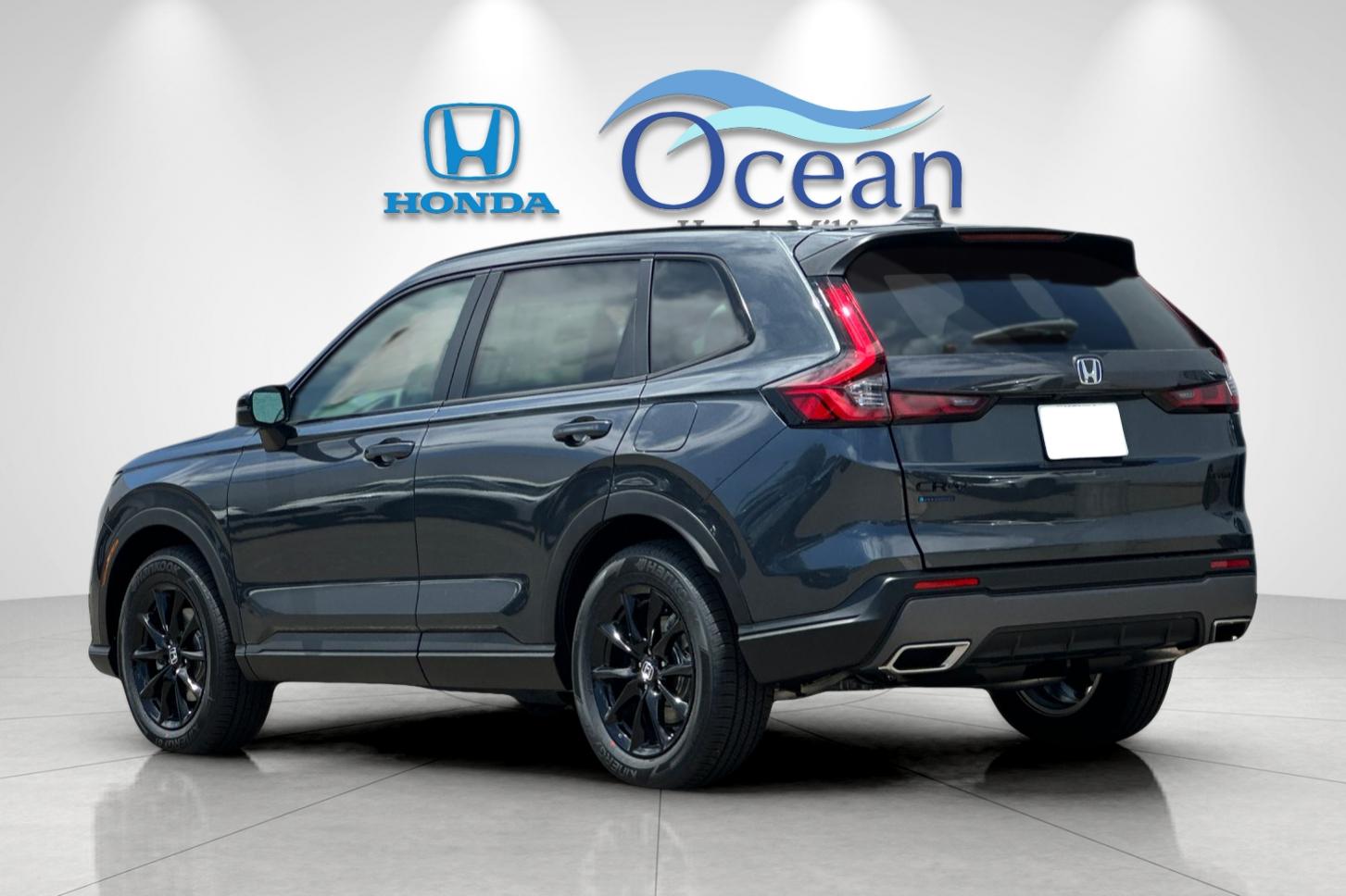 New 2026 Meteorite Gray Metallic Honda AWD Sport Hybrid image 3