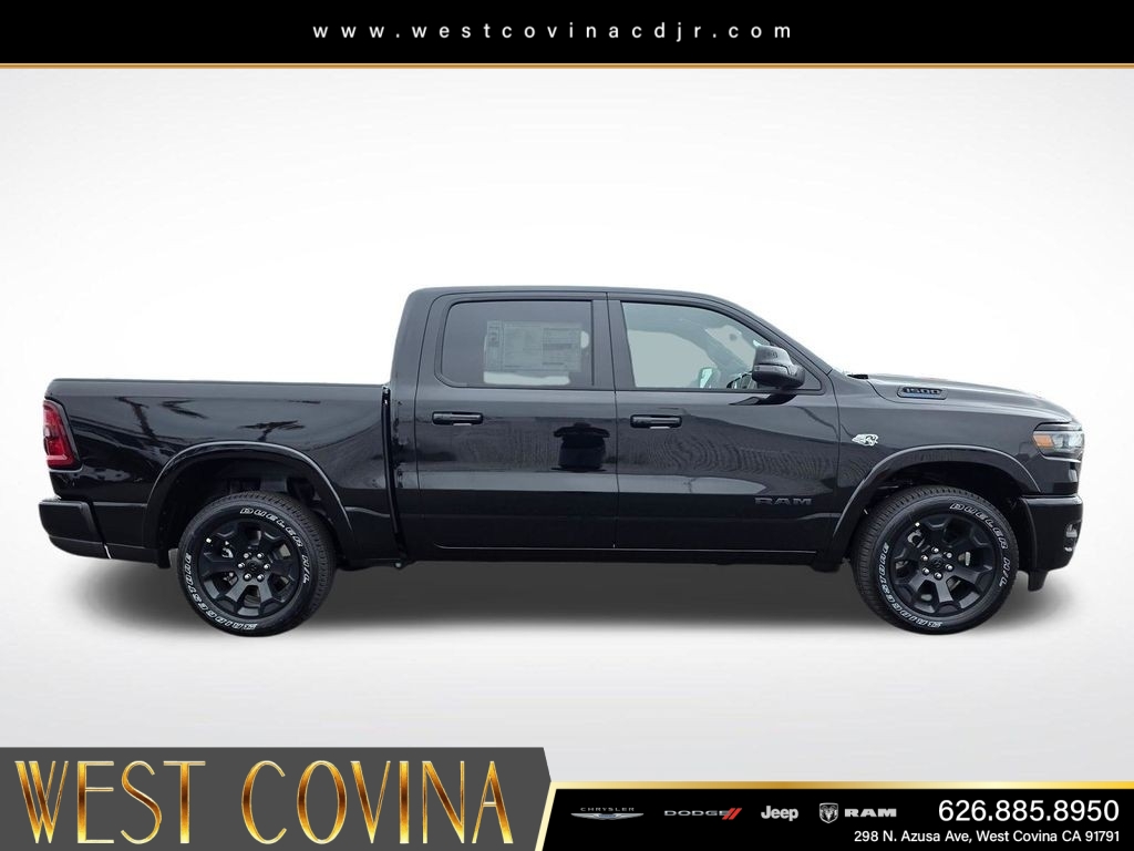 New 2026 Diamond Black Crystal Pearl-Coat Exterior Paint RAM Big Horn/Lone Star image 4