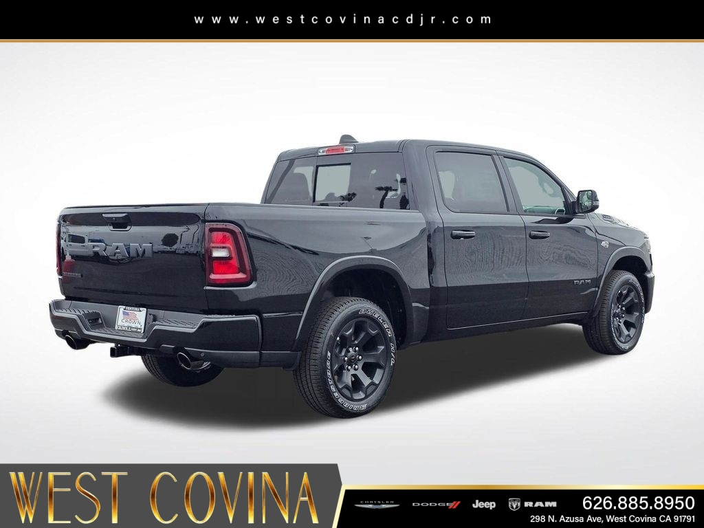 New 2026 Diamond Black Crystal Pearl-Coat Exterior Paint RAM Big Horn/Lone Star image 5