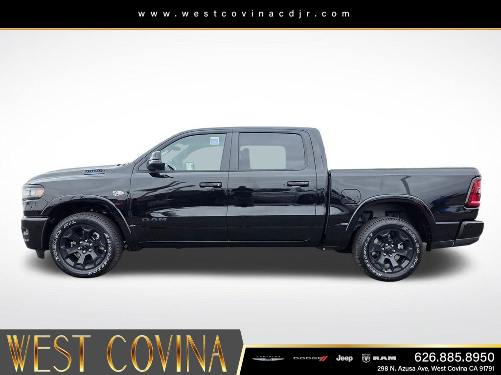 New 2026 Diamond Black Crystal Pearl-Coat Exterior Paint RAM Big Horn/Lone Star image 8