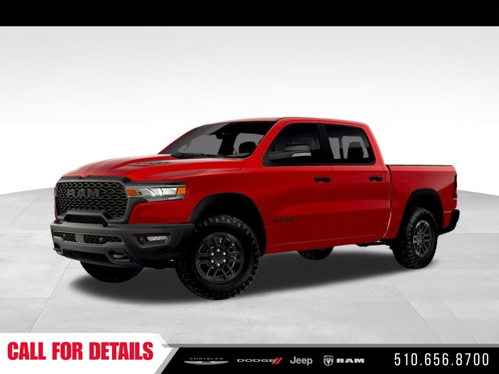 New 2026 Molten Red Pearl-Coat Exterior Paint RAM Rebel image 2