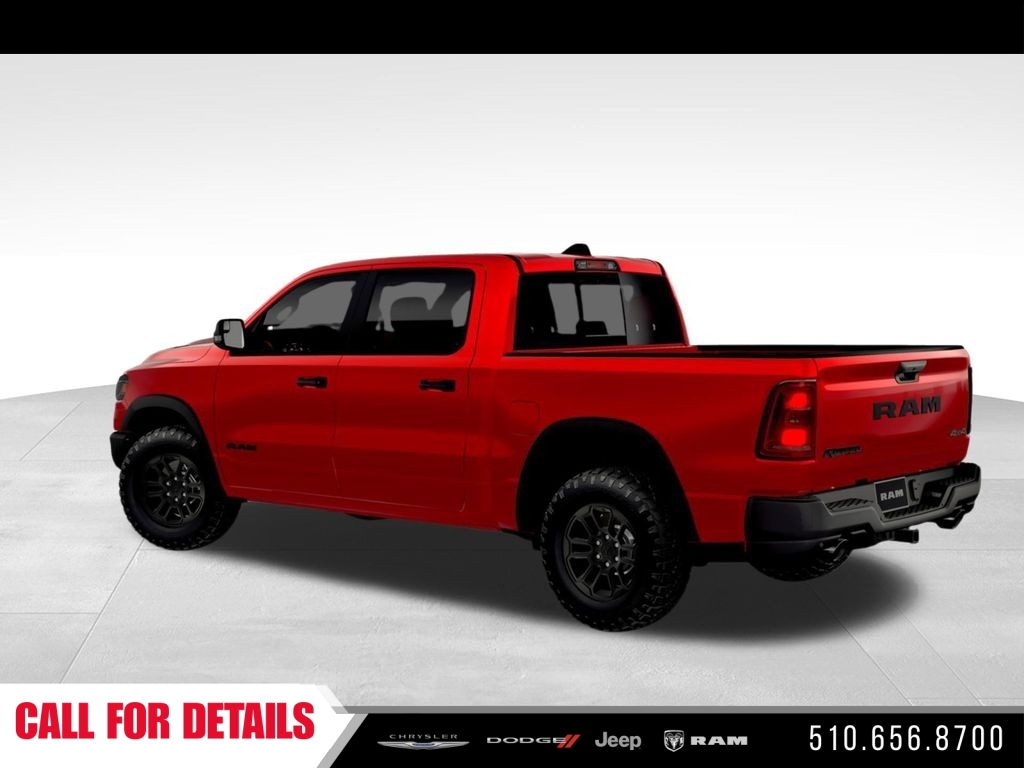 New 2026 Molten Red Pearl-Coat Exterior Paint RAM Rebel image 4