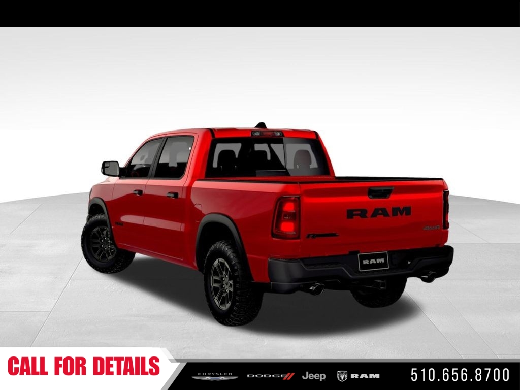 New 2026 Molten Red Pearl-Coat Exterior Paint RAM Rebel image 5
