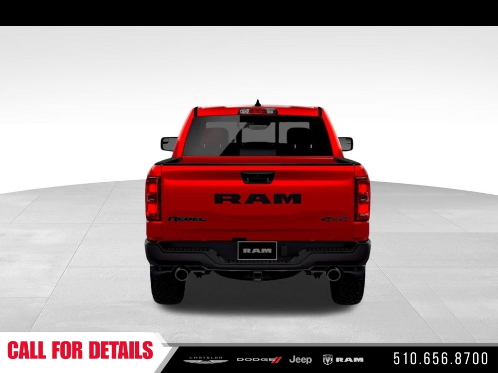 New 2026 Molten Red Pearl-Coat Exterior Paint RAM Rebel image 6