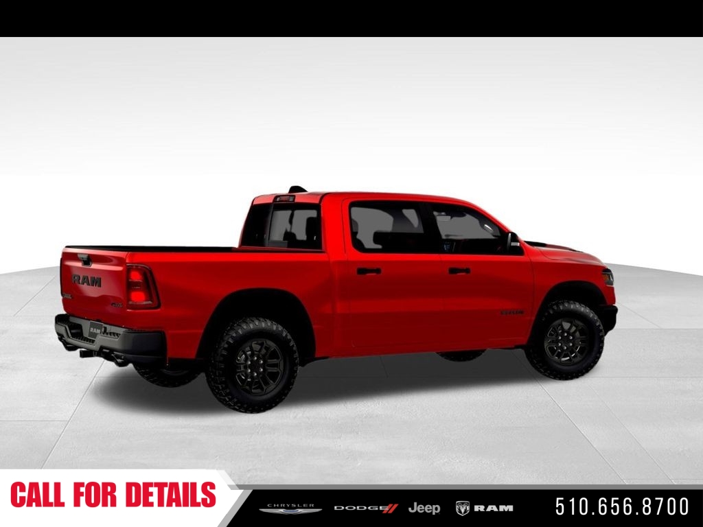 New 2026 Molten Red Pearl-Coat Exterior Paint RAM Rebel image 8
