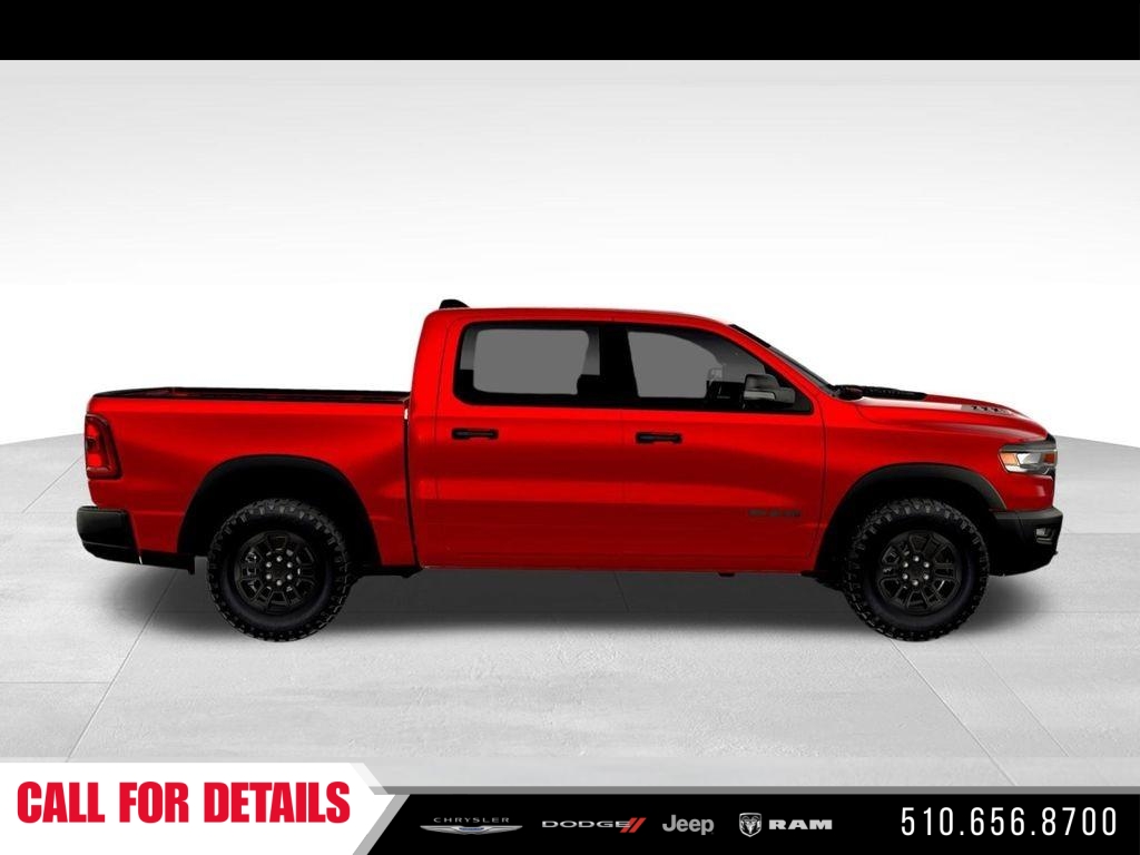 New 2026 Molten Red Pearl-Coat Exterior Paint RAM Rebel image 9