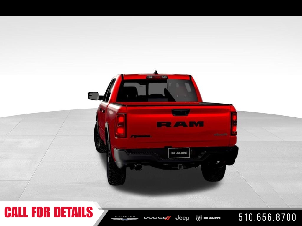 New 2026 Molten Red Pearl-Coat Exterior Paint RAM Rebel image 13