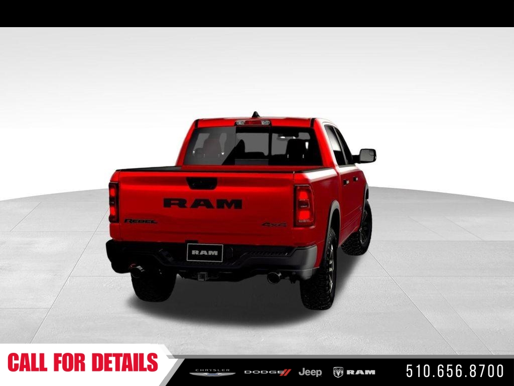 New 2026 Molten Red Pearl-Coat Exterior Paint RAM Rebel image 14