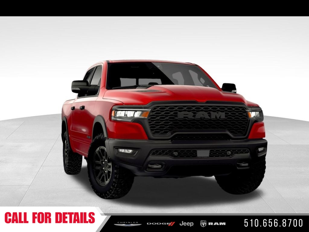New 2026 Molten Red Pearl-Coat Exterior Paint RAM Rebel image 16
