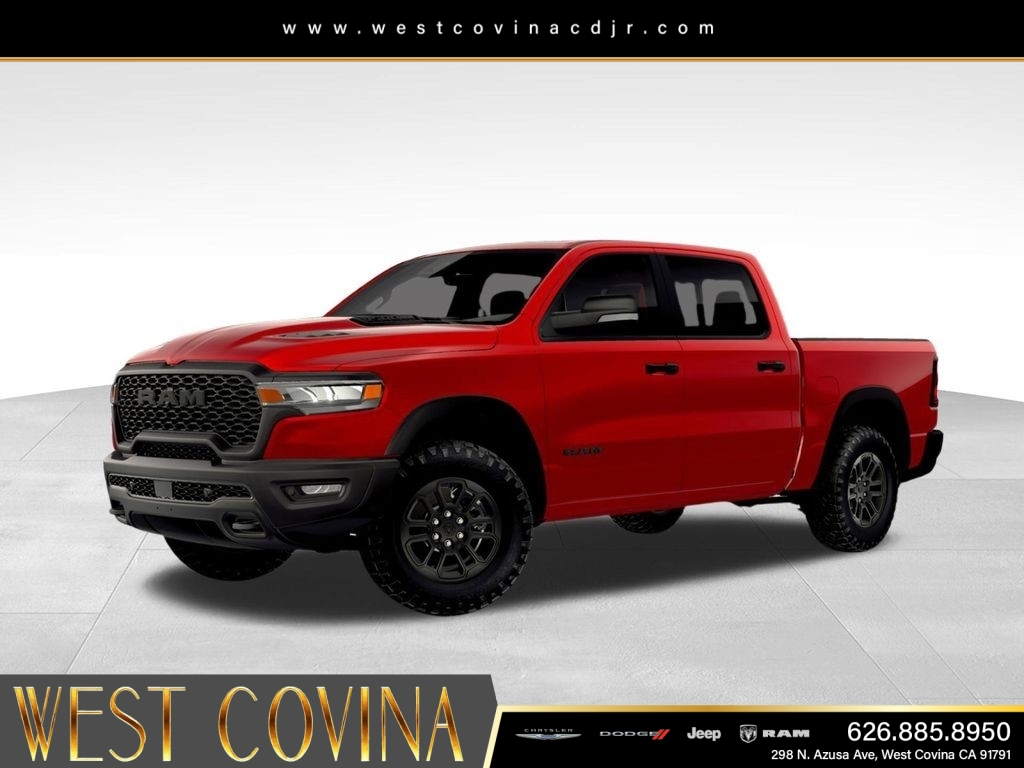 New 2026 Molten Red Pearl-Coat Exterior Paint RAM Rebel image 2