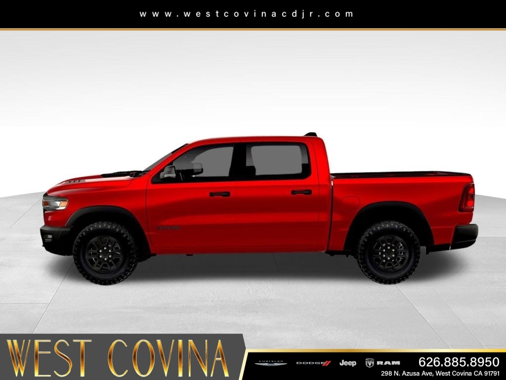 New 2026 Molten Red Pearl-Coat Exterior Paint RAM Rebel image 3