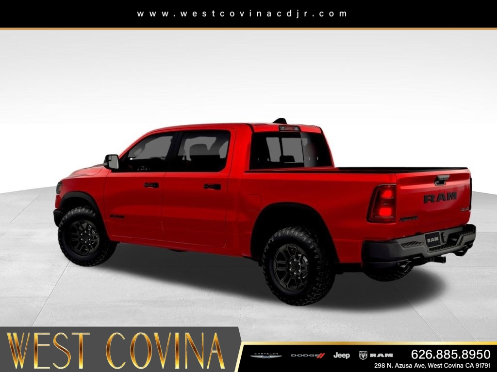 New 2026 Molten Red Pearl-Coat Exterior Paint RAM Rebel image 4