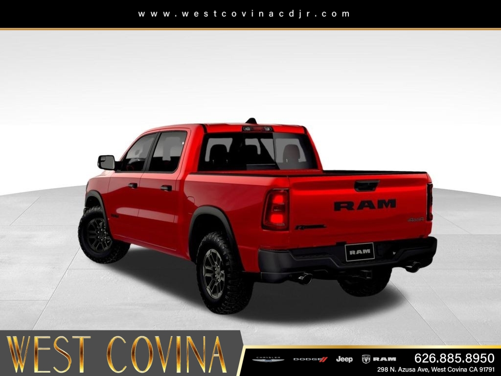 New 2026 Molten Red Pearl-Coat Exterior Paint RAM Rebel image 5