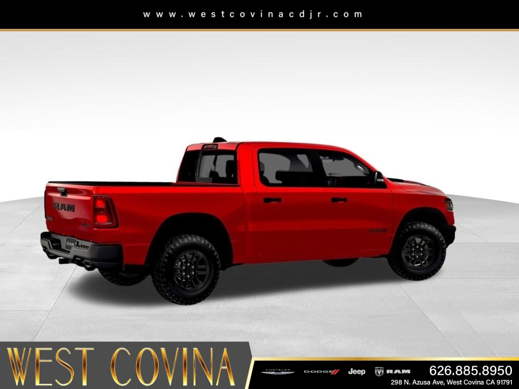 New 2026 Molten Red Pearl-Coat Exterior Paint RAM Rebel image 8