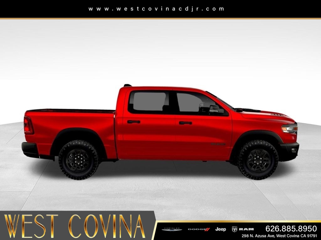 New 2026 Molten Red Pearl-Coat Exterior Paint RAM Rebel image 9