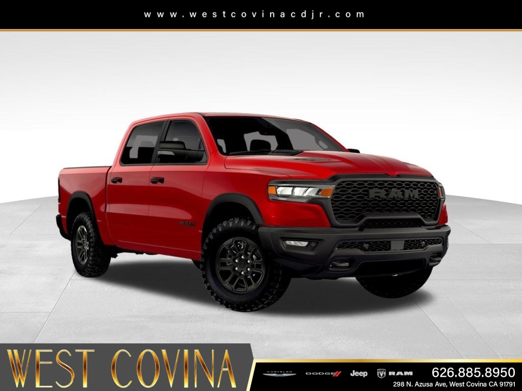 New 2026 Molten Red Pearl-Coat Exterior Paint RAM Rebel image 11