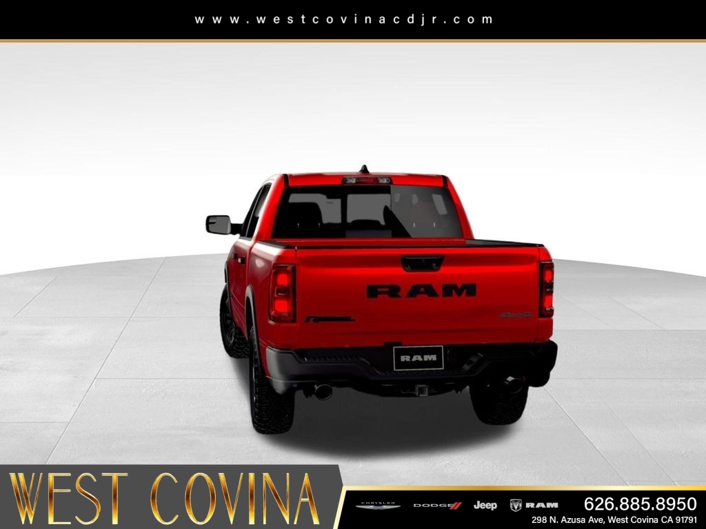New 2026 Molten Red Pearl-Coat Exterior Paint RAM Rebel image 13