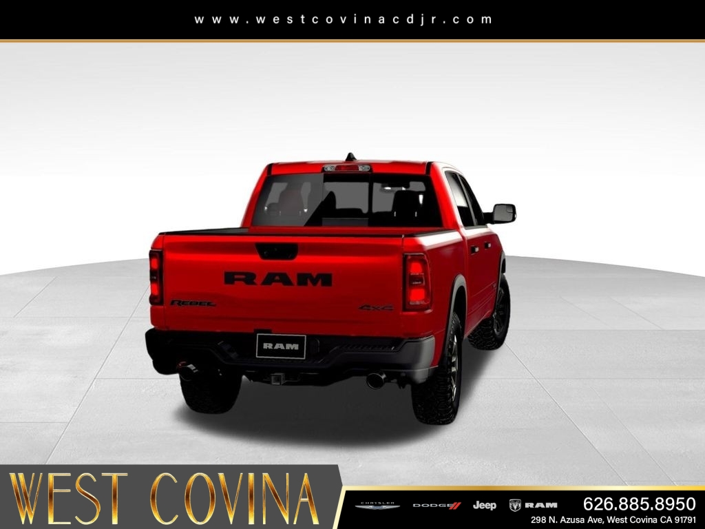 New 2026 Molten Red Pearl-Coat Exterior Paint RAM Rebel image 14