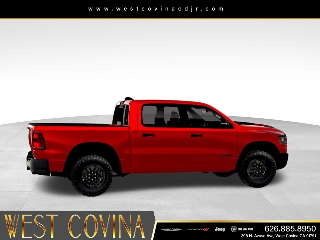 New 2026 Molten Red Pearl-Coat Exterior Paint RAM Rebel image 15