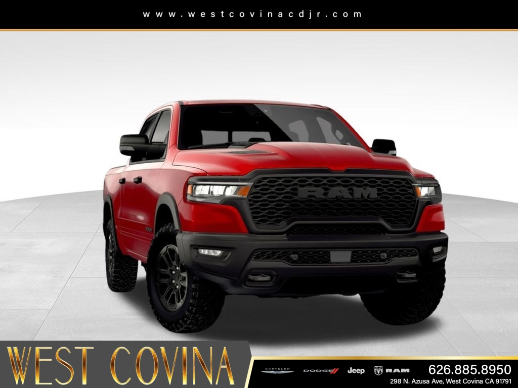 New 2026 Molten Red Pearl-Coat Exterior Paint RAM Rebel image 16