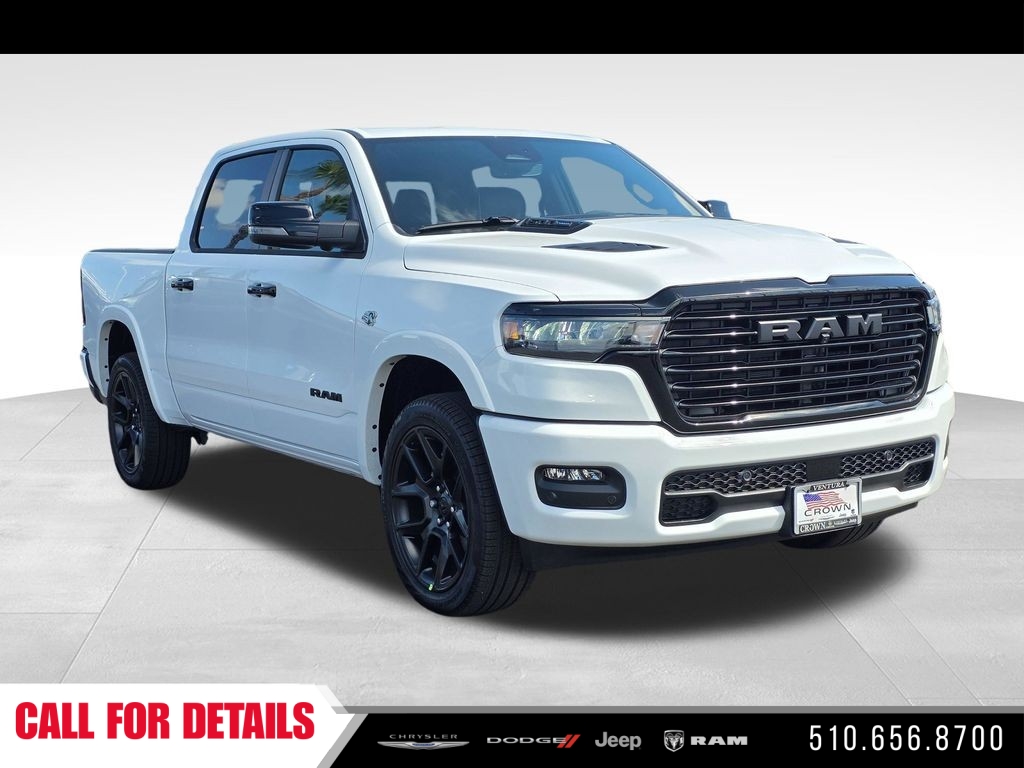New 2026 Ivory White Tri-Coat Pearl-Coat Exterior Paint RAM Laramie image 3
